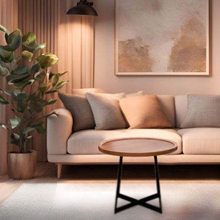 Журнальный столик Loft / круглый 