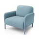 Кресло светло-синее