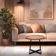 Журнальный столик Loft / круглый 